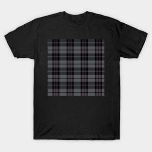 Grunge Aesthetic Daviana 2 Hand Drawn Textured Plaid Pattern T-Shirt